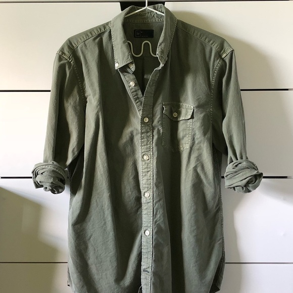 GAP Other - Olive Gap Oxford - Medium